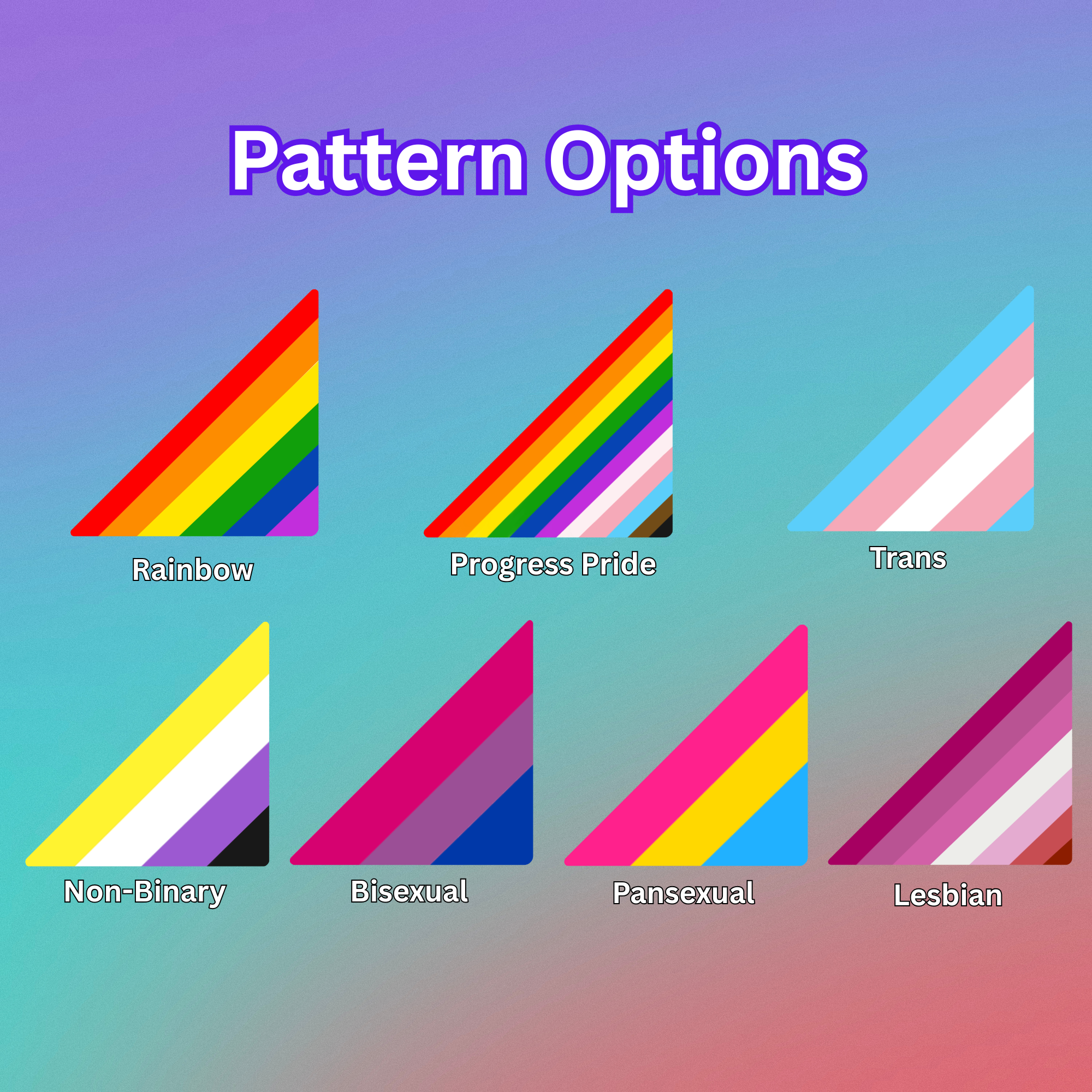 Pride Corner Phone Sticker – LGBTQ+ Flag Vinyl Sticker