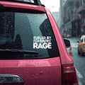 Fueled by Feminine Rage Car Decal