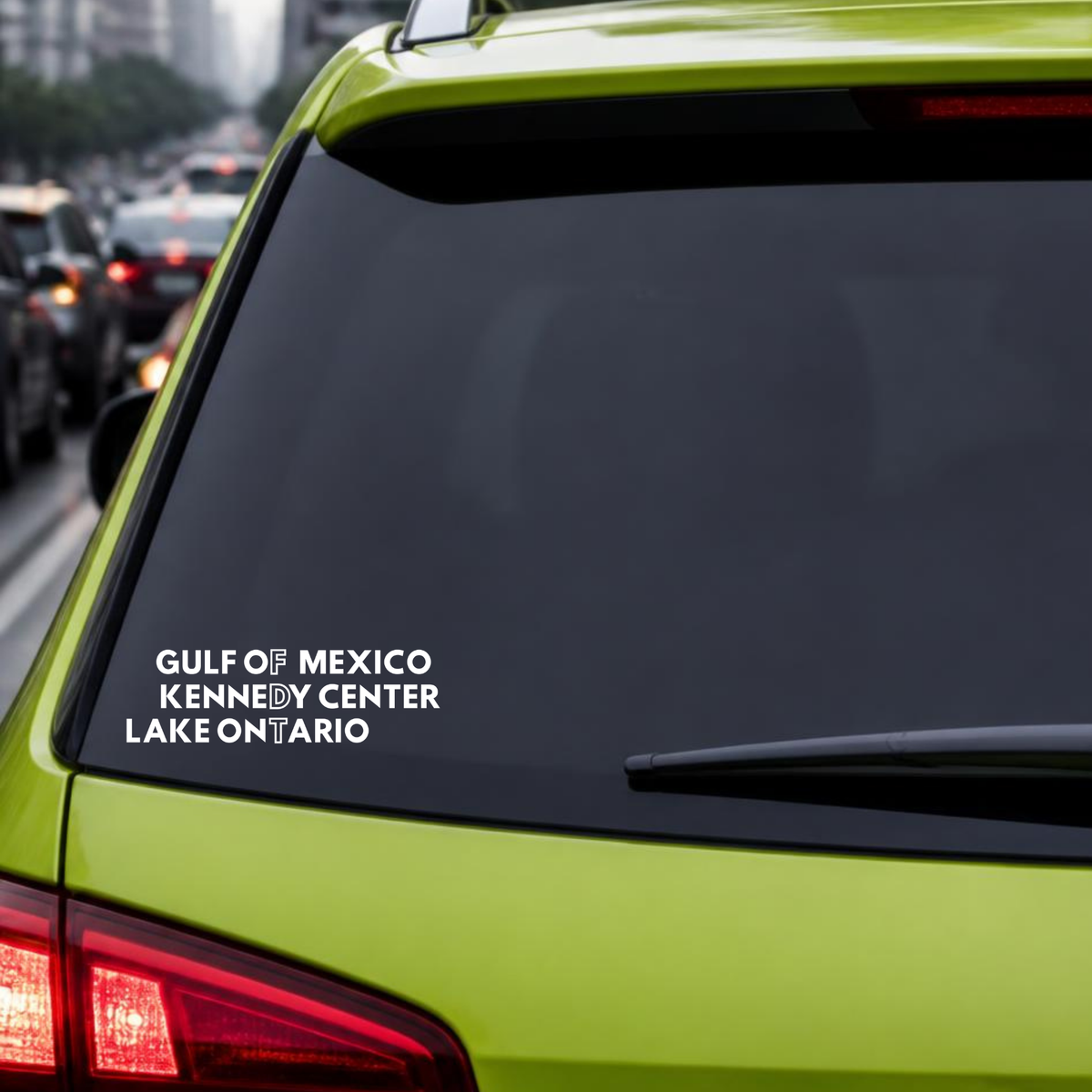 FDT: Gulf of Mexico, Kennedy Center & Lake Ontario Decal