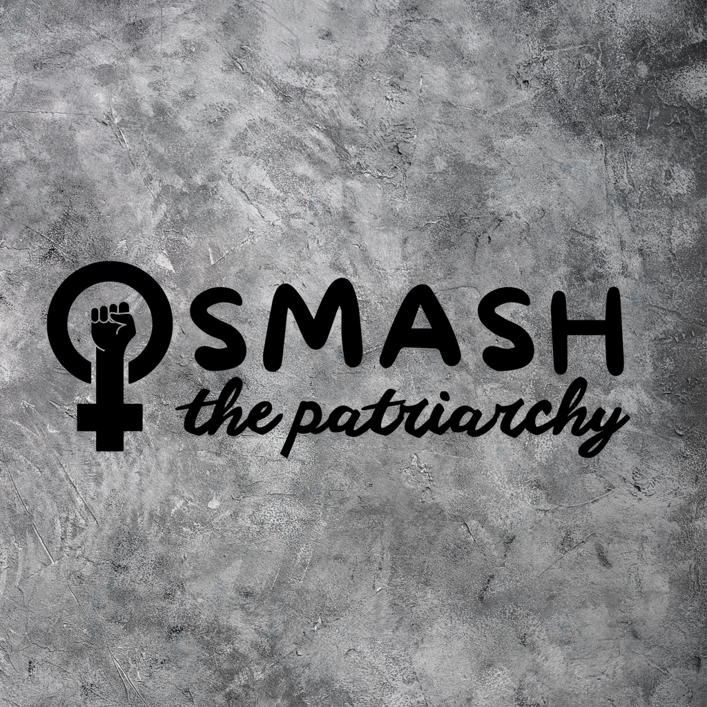 Smash the Patriarchy Feminist Car Decal