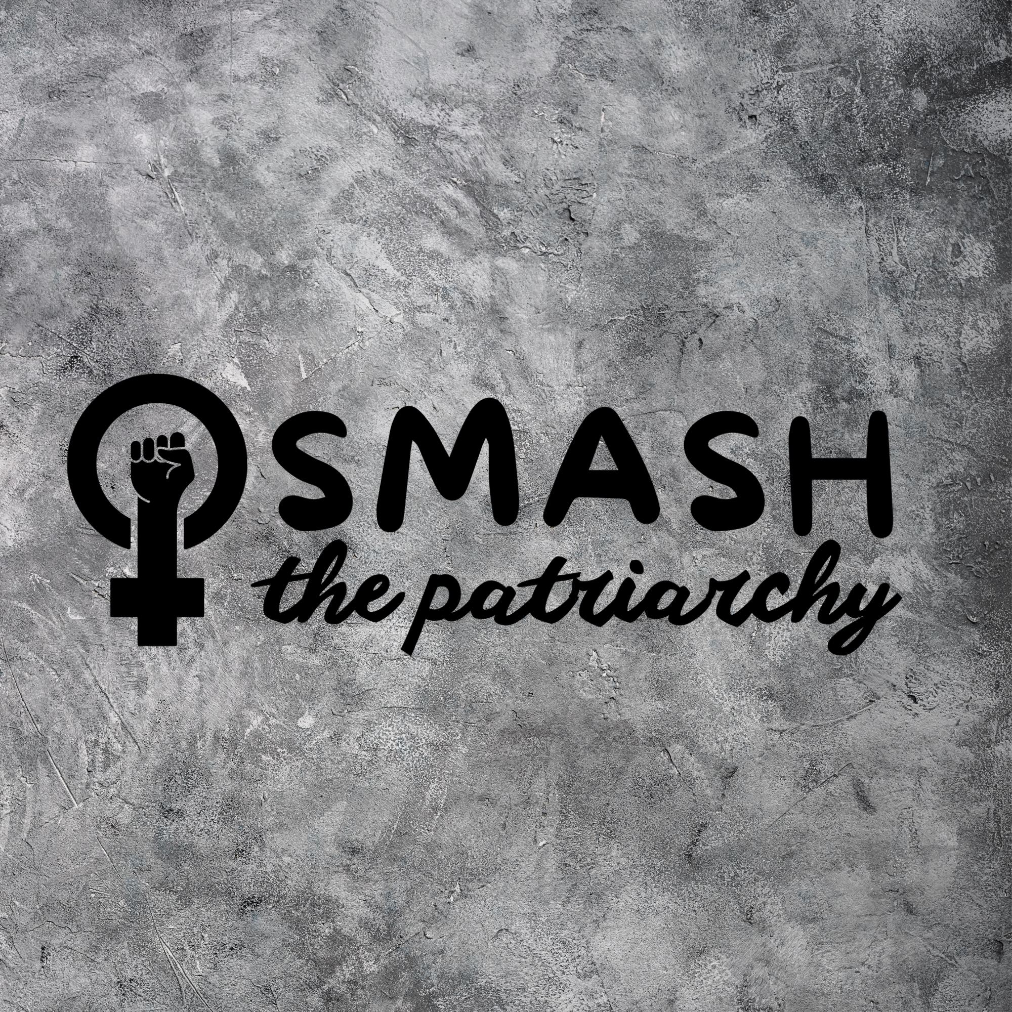 Smash the Patriarchy Feminist Car Decal