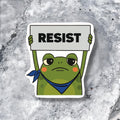 Resist Sticker — Bold Political Vinyl Decal