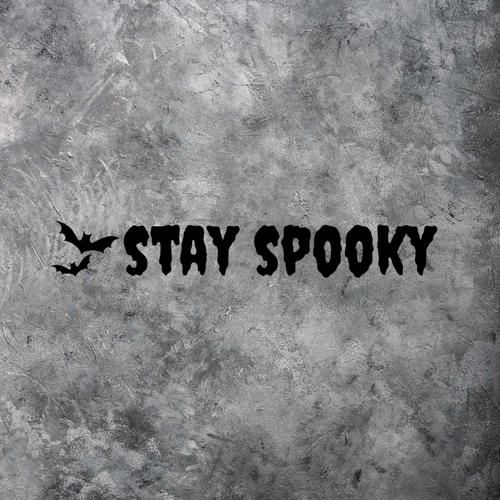 Stay Spooky Halloween Vinyl Decal | Gothic Car Sticker